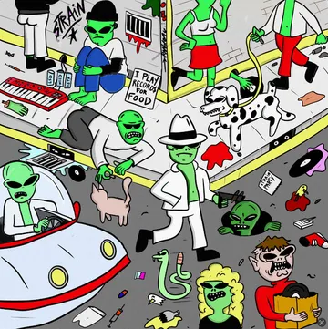 Tapa de The Space Hood V.A